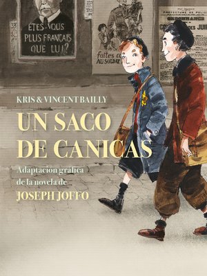 cover image of Un saco de canicas (novela gráfica)